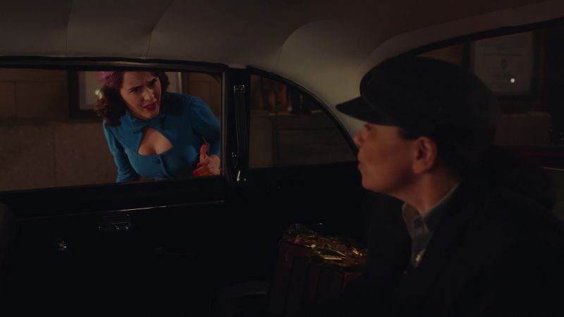 Where the hell were you? - I was looking for a cab