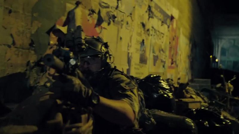 Where the hell's he shooting from?