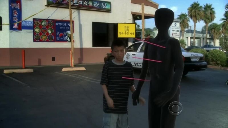 Where was your mother standing when the shooting began?
