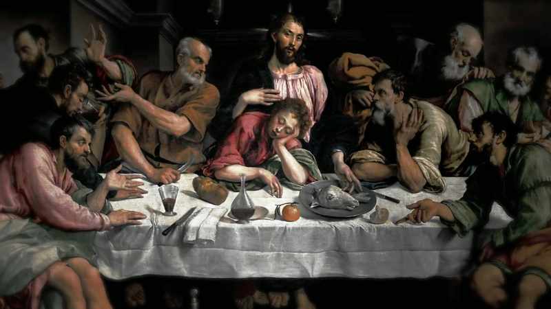 Whereas when Jesus says