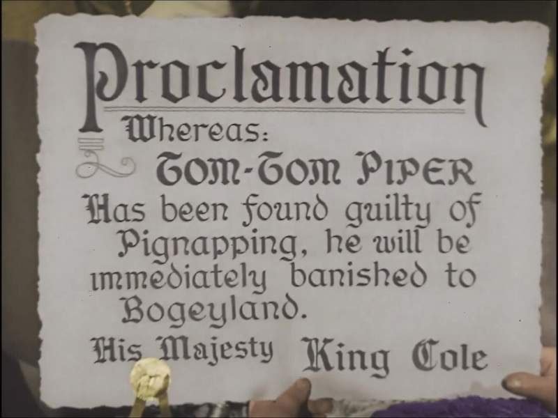 Whereas Tom Tom Piper has been found guilty of pignapping