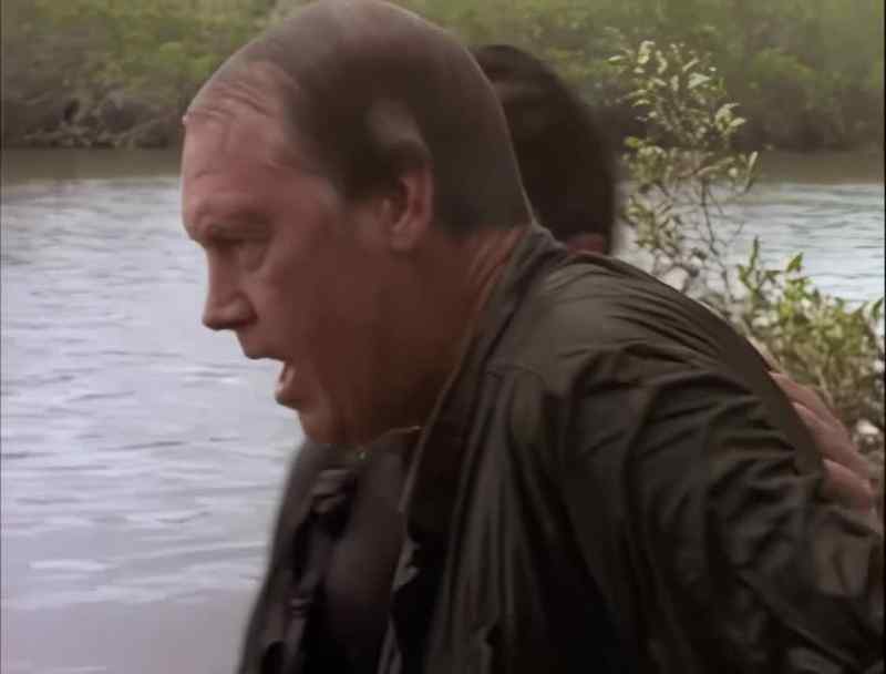 Where'd you learn that from, Rambo?
