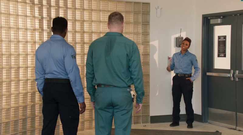 Where's your badge? - It's my first day on the job