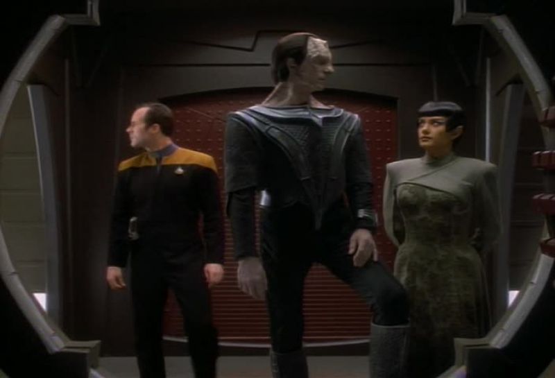Where's Commander Sisko? - Comfortably asleep in his quarters