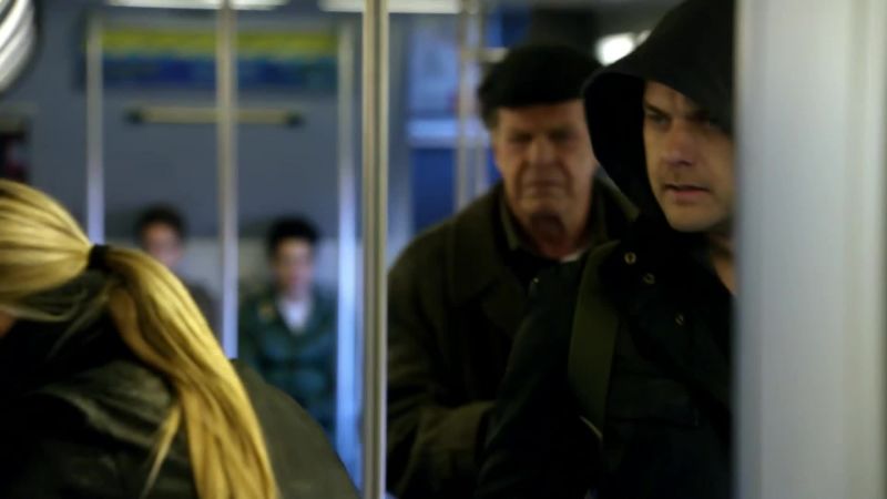 Where's Michael? - He's gone. He walked off the train