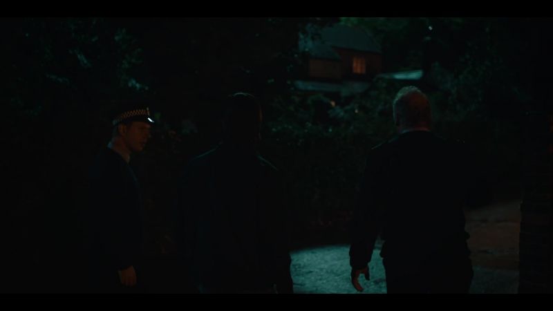 Where's the back door? - It's just there. It's just there
