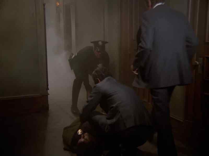 Where's the man who was in that room?