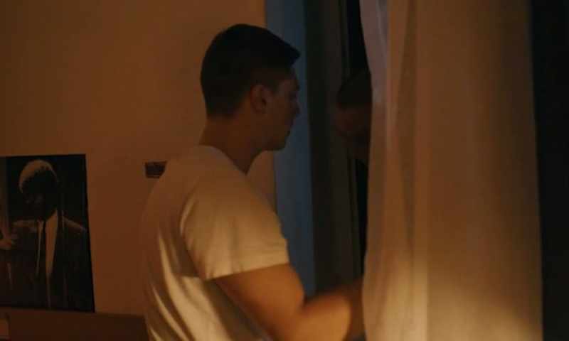 Where's the night guy? - Watching football