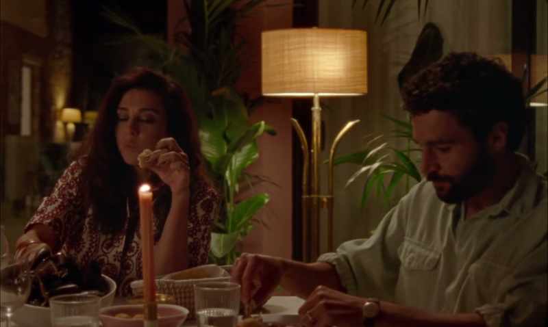 Which means she's never fucking here, even with guests