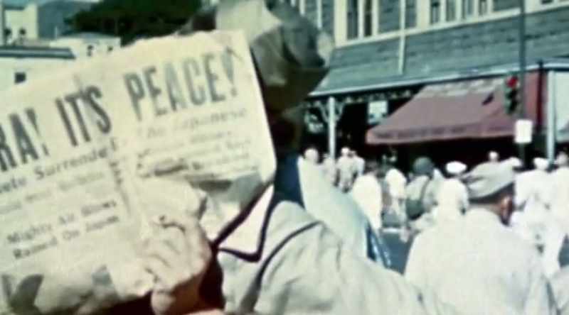 While america rebels in its postwar euphoria