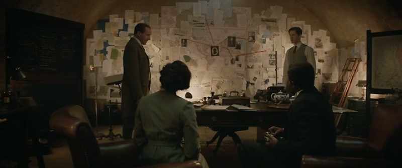 While British intelligence listens at keyholes