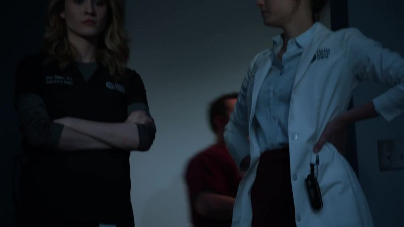 While he was waiting for his X-ray?