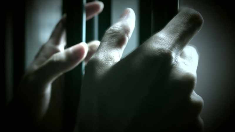 While he's jailed, he is raped