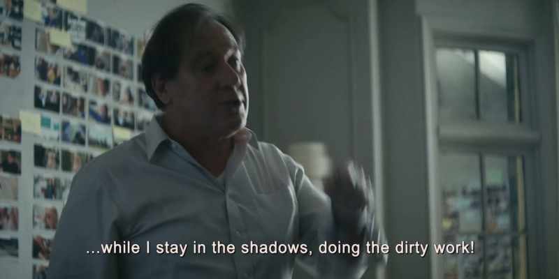 while I stay in the shadows, doing the dirty work!