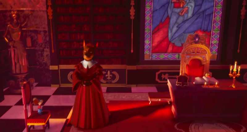 While I stay with the Queen
