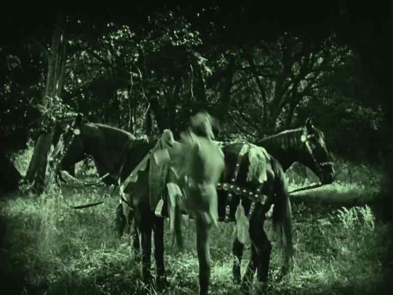 While in the forest Robin Hood's men entrap the troops