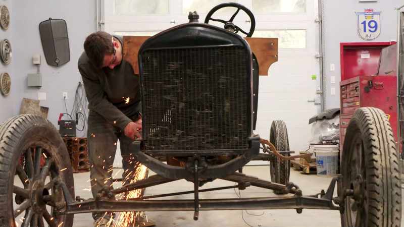 While Shafin works inside