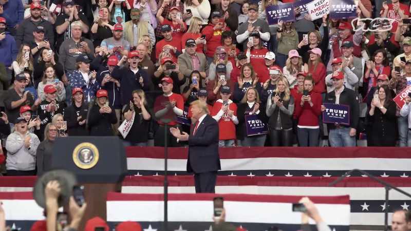 While the American people