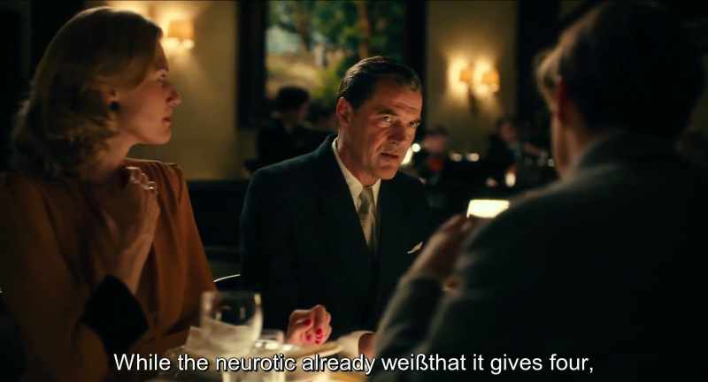 While the neurotic already knows that it is four