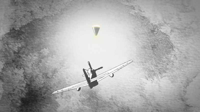 While the other plane prepares for intergalactic battle
