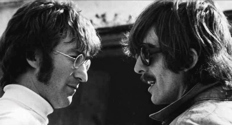 While they were waiting for the taxis, John wrote