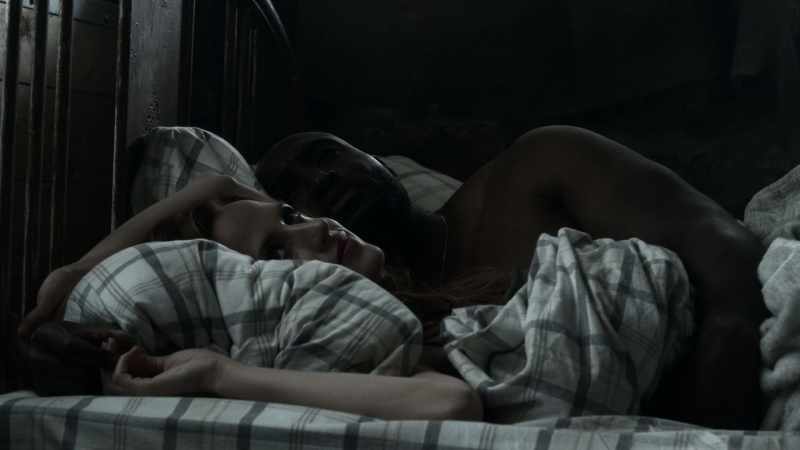 While you two were... out