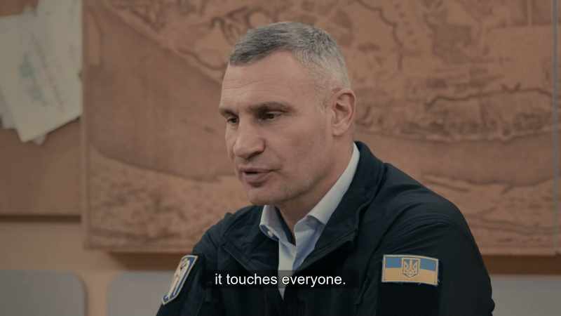 While Vitali Klitschko