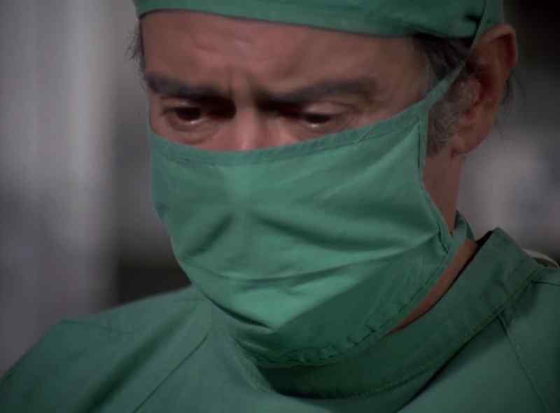 While we worked to relieve the cerebral hemorrhage