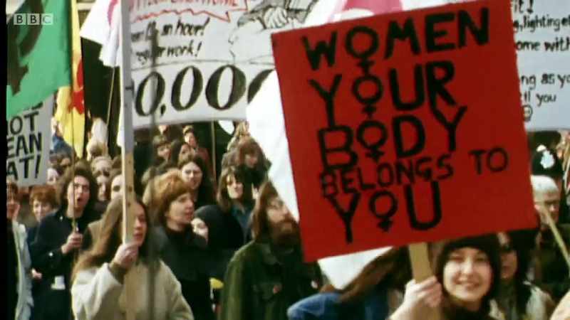 Whilst some turned to the burgeoning women's liberation movement