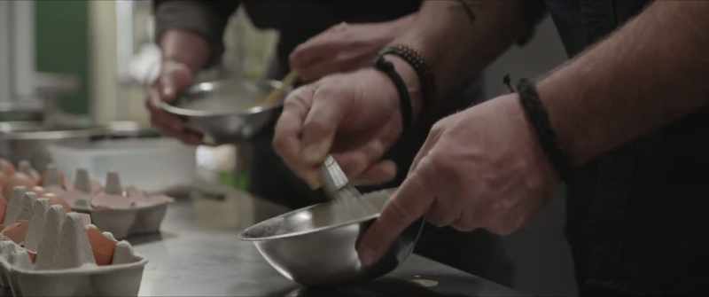 (whisk taps)