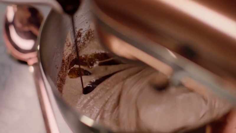 Whisking gently now