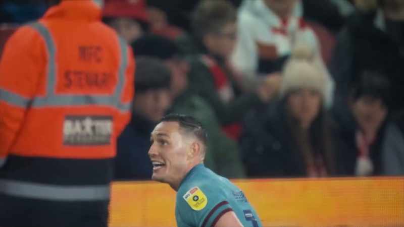 (WHISTLE BLOWS, CHEERING) -'Burnley have done it!