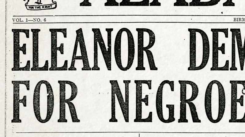 White press and southern press was really upset