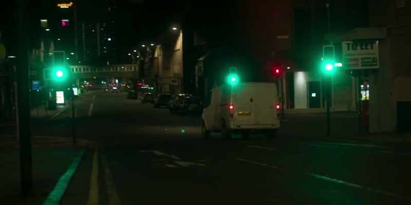 White van. This is Lochran Heights