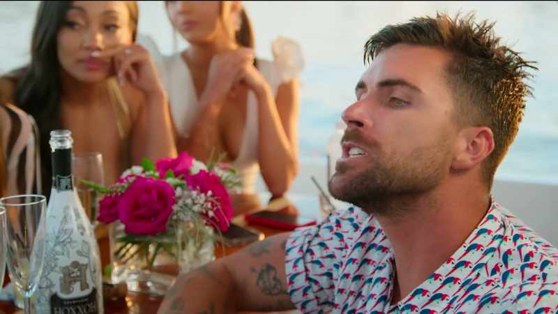 Who was biting my nose? - Alex Hall bit your nose on the beach