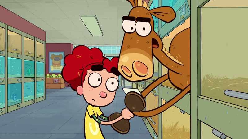 Who you calling pudgy? - Out, out, out! [grunts]