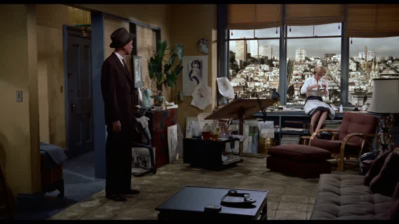 Midge who do you know that's an authority on San Francisco historyThat's the kind of greeting a girl likesNone of this Hello you look wonderful stuffJust a good straight Who do you know that's an