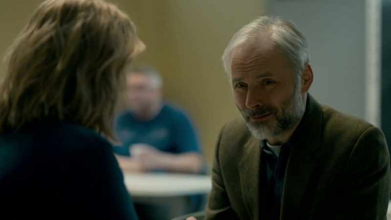 Who does he look like? - Oh, my nose maybe. Poor bugger!