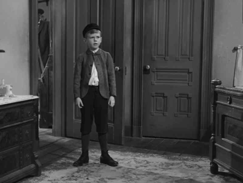 Who learned you to bust into a room? - Nobody
