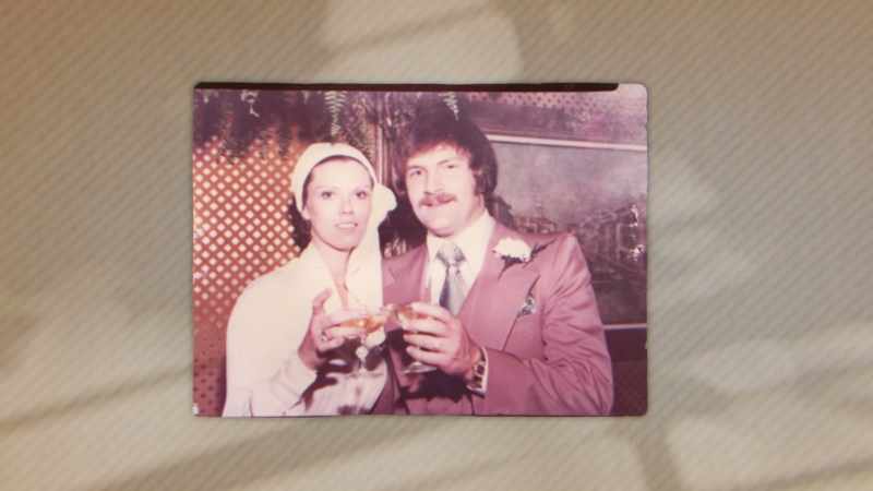 Who lived with her husband in an apartment