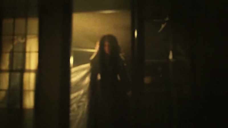 Who said that he saw that witch-looking figure