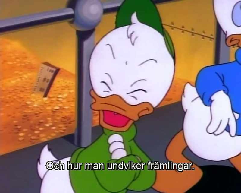 Who sent you? Ma Beagle? Glomgold?