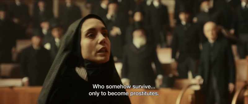 Who somehow survive... only to become prostitutes