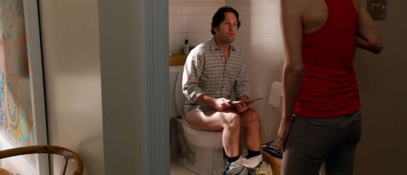 Who takes a half hour to go to the bathroom