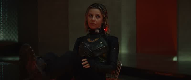 Who was in here with her?