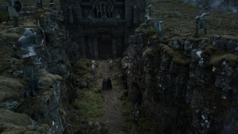 Who would pass the Bloody Gate?