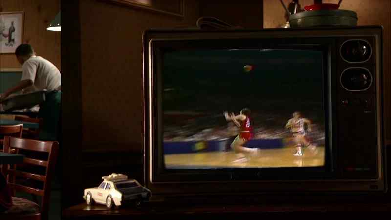 Whoa-- a behind the back, off the backboard dunk!