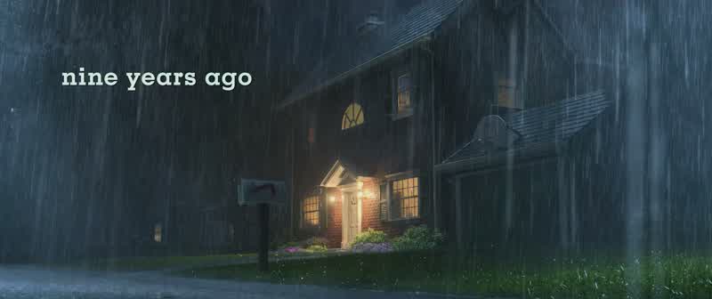 Whoa! It's raining cats and dogs out there! I hope they make it back all right. Heads up! Andy's com