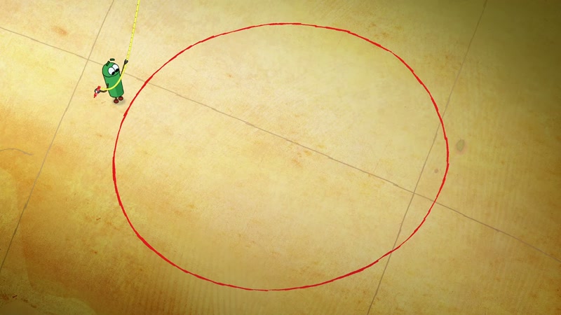 Whoa, look! It's a big circle