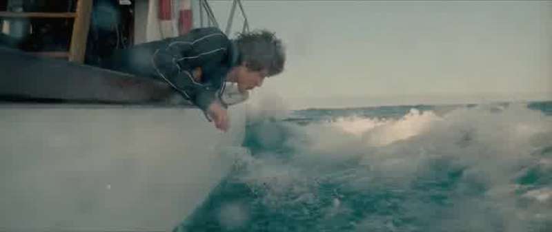 Whoa Luke's chumming the water